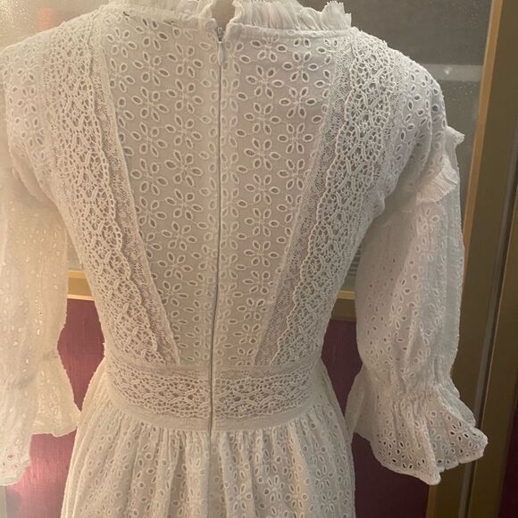 Love Sam Vivienne 100% cotton embroidered dress, XS - Picture 11 of 14